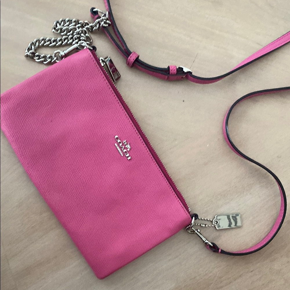 Coach Pink Crossbody Bag